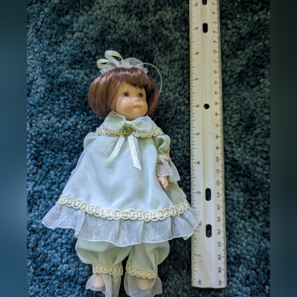 Ganz vintage mini porcelain doll